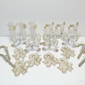 CHRISTMAS ORNAMENTS LOT OF 22